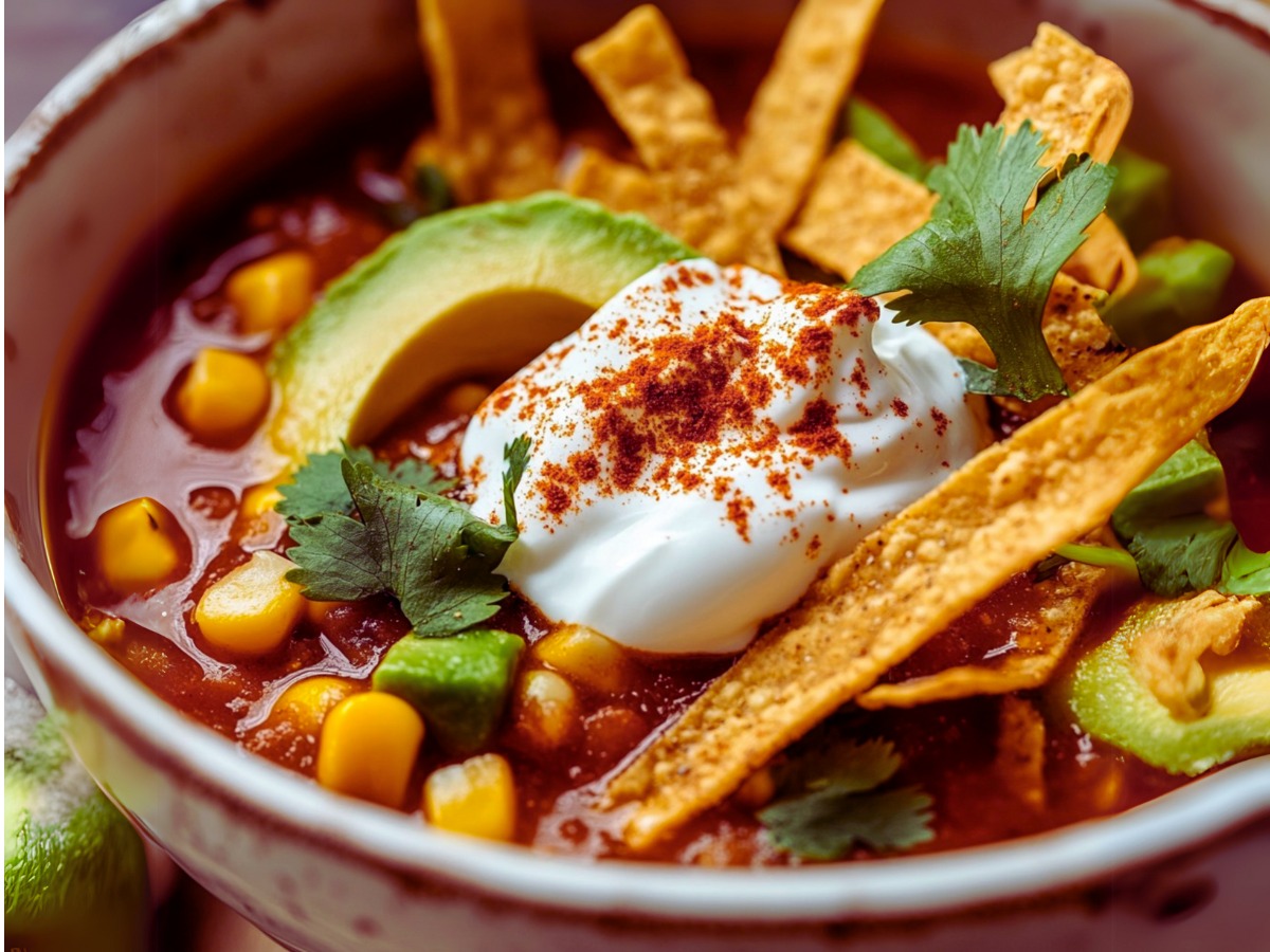 Hearty Mexican Tortilla Soup Recipe A Flavorful Classic 2