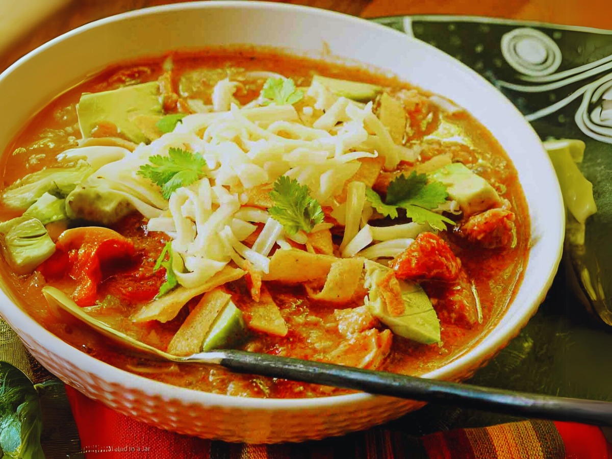 Hearty Mexican Tortilla Soup Recipe A Flavorful Classic