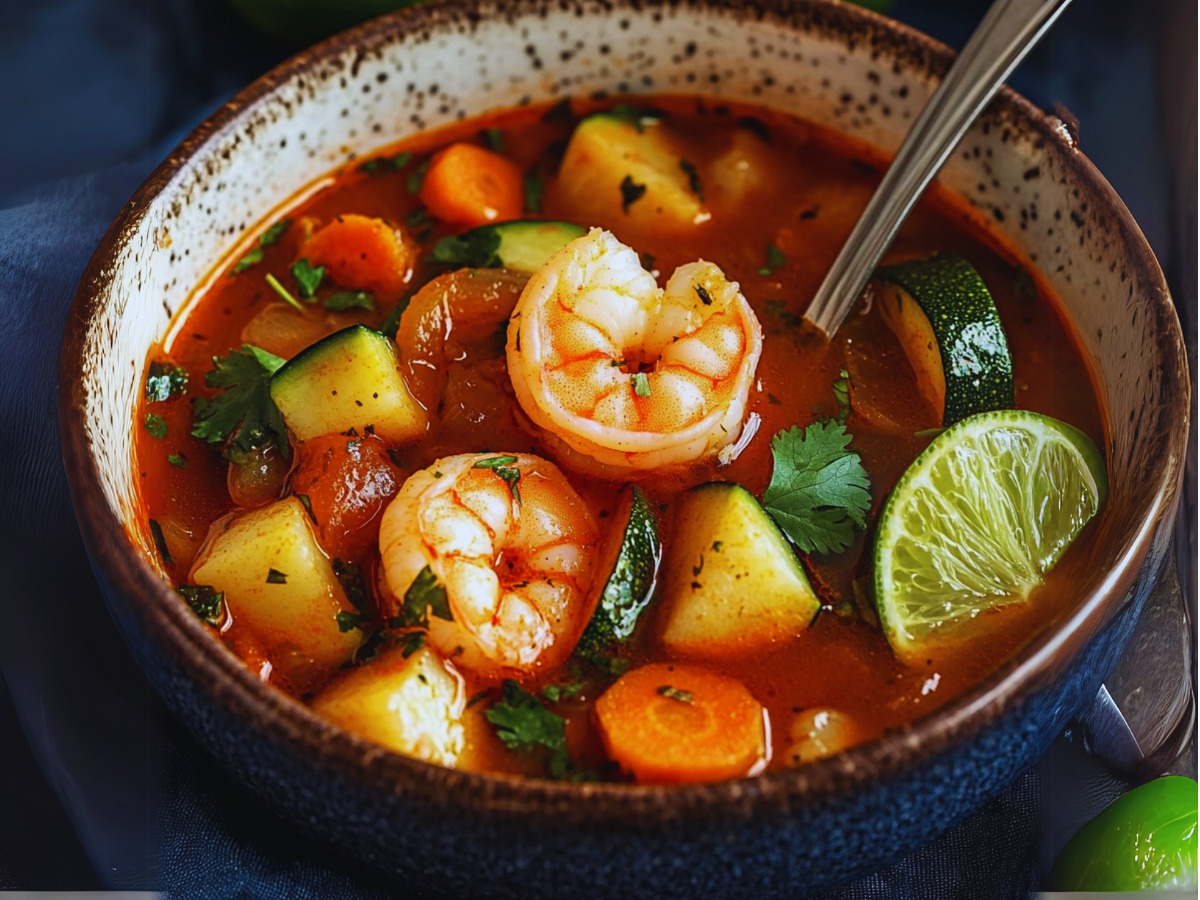 Mexican Shrimp Soup Recipe Flavorful and Easy to Make