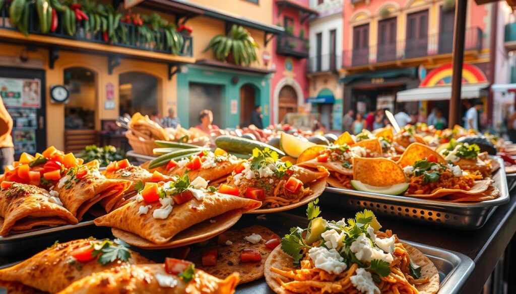 Mexican Street Food Appetizers