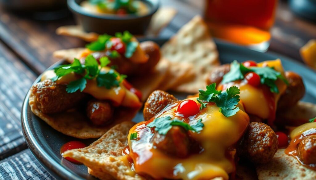 Mexican regional chori queso appetizers