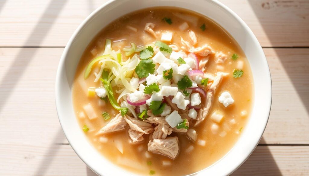 Pozole Blanco Presentation