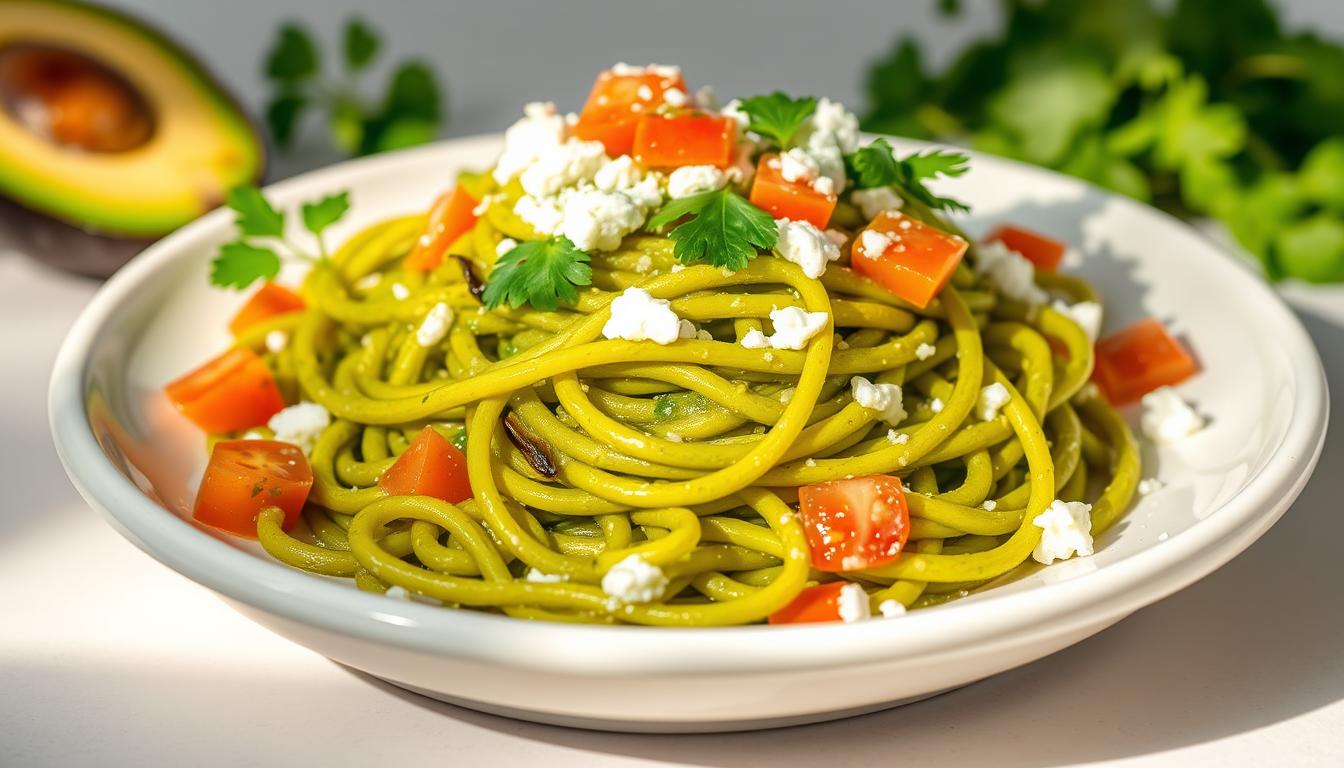 green spaghetti mexican recipe